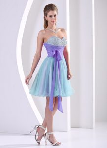 Beaded Sweetheart Lace-up Multi-color 2013 Popular Dresses for a Nightclub