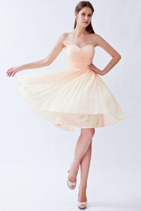 Elegant Empire Sweetheart Knee-length Chiffon Party Dress on Wholesale Price