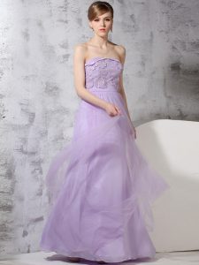 Exquisite Sleeveless Lace Side Zipper Evening Dress