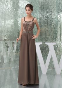 Popular Mother of the Bride Dresses with Beading and Ruching for Custom Made