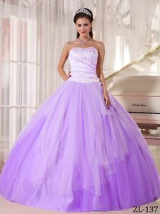 Affordable Ball Gown Sweetheart Tulle Quinceanera Dresses with Beading
