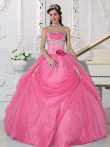 Wholesale Price Pink Quinceanera Dresses in Organza and Taffeta