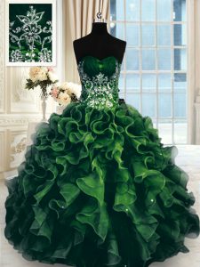 Decent Floor Length Ball Gowns Sleeveless Multi-color 15 Quinceanera Dress Lace Up