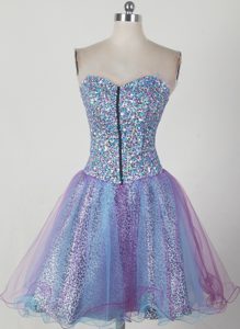Sexy Sweetheart Leopard Prom Graduation Dress with Beads and Lace Up Back