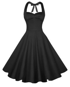 Custom Designed Black Satin Backless Sweetheart Sleeveless Knee Length Prom Dress Ruching