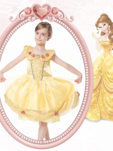 Excellent Scoop Gold Ball Gowns Beading and Hand Made Flower Toddler Flower Girl Dress Clasp Handle Organza Sleeveless K
